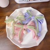 Large fascinator tulip bow