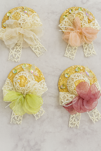 Hat fascinator clip