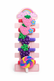Pack of 5 multicolour baby hair ties