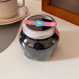 Jar of 120 everyday baby hair ties