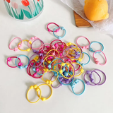 Pack of 50 everyday multicolour hair ties