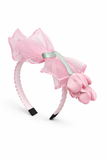 Flower buds fascinator hairband