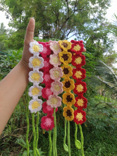 Premium crochet flower headband
