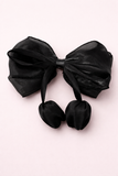 Medium fascinator organza tulip bow