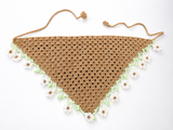 Premium crochet bandana scarf band