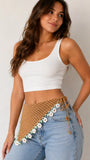 Premium crochet bandana scarf band