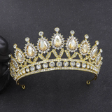 White stones tiara crown