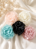 Fascinator extra large flower hairclip