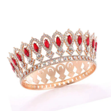 Adult Faux gemstone crown (full head)