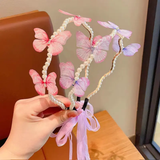 Ombre Butterfly Pearl Hairband