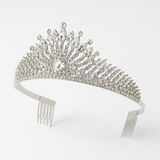 Free size Rhynestone tiara crown