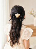 Statement bow with teddy bear