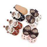 PU leather booties - pink