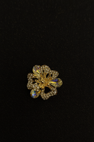 Crystals Daffodil small clutcher