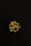 Crystals Daffodil small clutcher