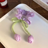 Tulip scrunchie
