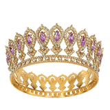 Adult Faux gemstone crown (full head)