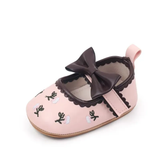 PU leather booties - pink