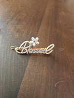 Blessed Pearl Flower Hair Pin