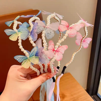 Ombre Butterfly Pearl Hairband