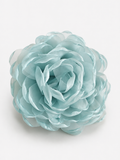Flower bloom fascinator sibling set - sea green