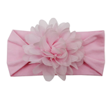 Soft cotton everyday baby headband large flower