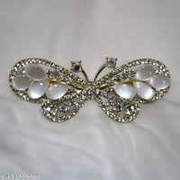 Evening mother of pearl butterfly buckle