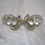 Evening mother of pearl butterfly buckle