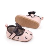 PU leather booties - pink