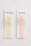 Partywear fascinator rose baby headband