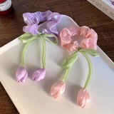 Tulip scrunchie