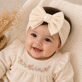 Pack of 3 headbands with large knot bows - style 3