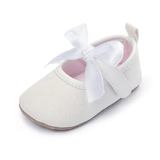 Shimmer booties - ivory