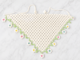 Premium crochet bandana scarf band