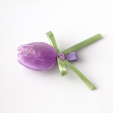 Large tulip bud fascinator hairclip