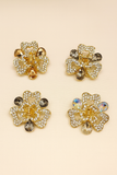Crystals Daffodil small clutcher