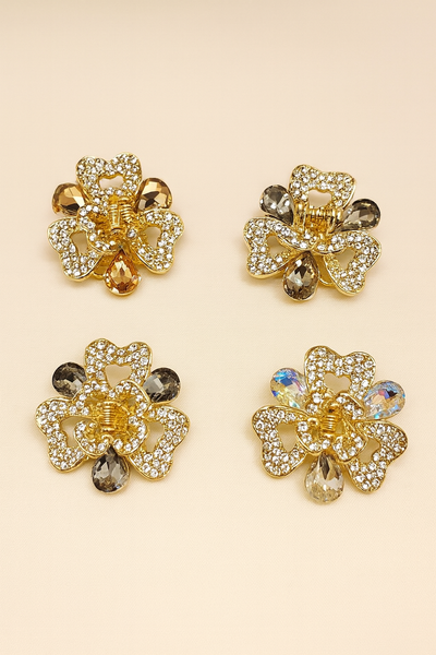 Crystals Daffodil small clutcher