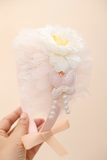 Flower and Butterfly frill hairband
