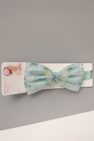Soft cotton everyday baby headband Butterfly bow