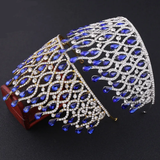 Faux gemstone grand crown