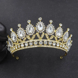 White stones tiara crown