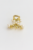 Cross pearls small clutcher
