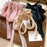 Statement multi layer bow clutcher