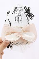 Multiple bow fascinator hairclip