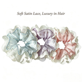 Butterfly lace scrunchies (set of 3)