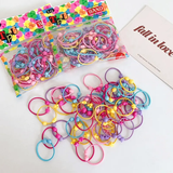 Pack of 50 everyday multicolour hair ties
