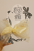 Multiple bow fascinator hairclip