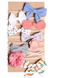Pack of 10 assorted baby headbands style 11