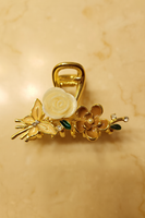 Rose flower and Butterfly medium clutcher