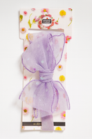 Soft cotton everyday baby headband defined bow